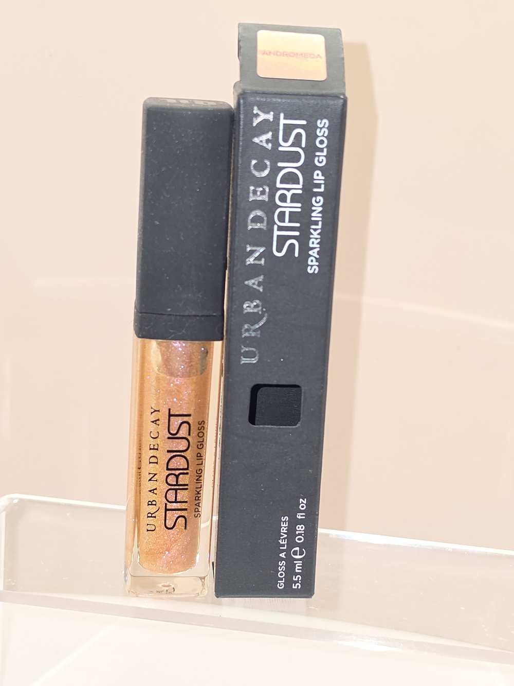 LIMITED EDITION Urban Decay Stardust Sparkling Lip Gloss- "ANDROMEDA"